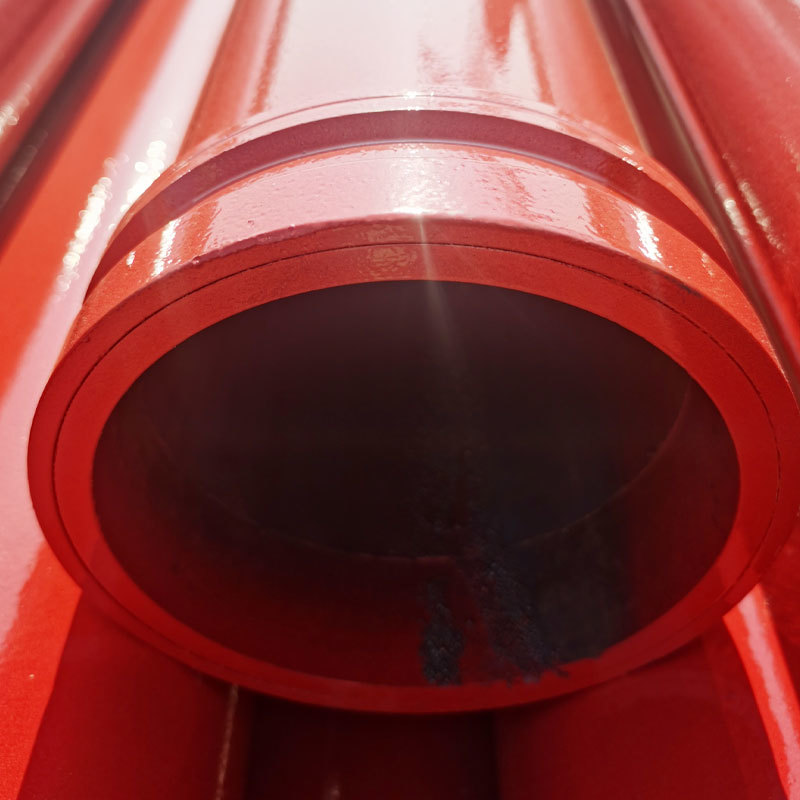 Twin wall concrete pump pipe