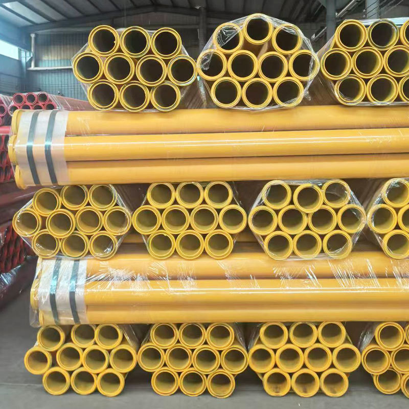 Twin wall concrete pump pipe